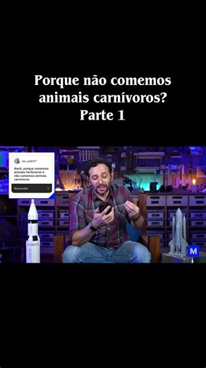 Por que não comemos animais carnívoros? Explicação simples