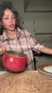 Plate Dinner with Mother: Chicken Tikka, Paratha & Lentils