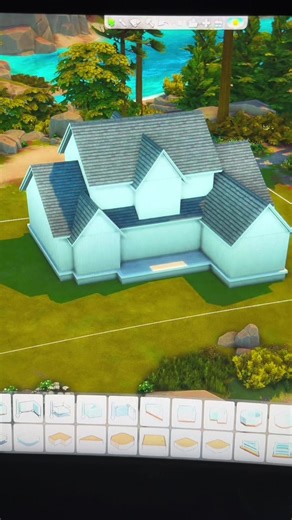 how to build a house in the sims 4 ✨ #thesims4 #thesims #simstok #daniellebuilds