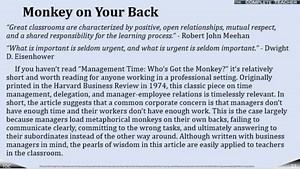 COMPLETE TEACHER Lesson 32 - Monkey on Your Back