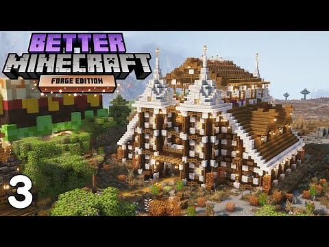 I Used MARBLE To Make A Giant Barn: Better Minecraft (#3) Modded Survival Let's Play