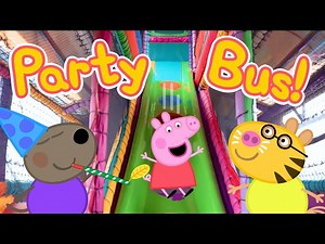 Peppa Cinema: The Album - Wheels On The Party Bus! (Official Music Video) - Videos For Kids