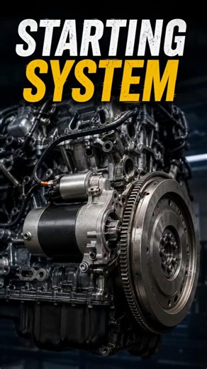 How Your Car's Starting System Works 🤯 #StartingSystem #CarEngine #youtubeshorts #HowItsMade