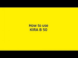 How to use the Kärcher KIRA B 50 Autonomous Scrubber Drier