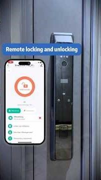 Smart Lock ,APP unlock,Electronic doorbell ，Functional Demonstration#machine #lock #factory products
