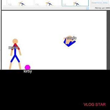 Smash bros stick finger animation