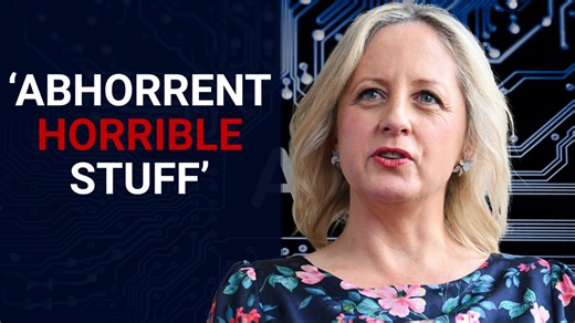 Shadow Communications Minister Melissa McIntosh in disbelief that Elon Musk’s AI creation app Grok has the capabilities to create explicit images. | Sky News Australia