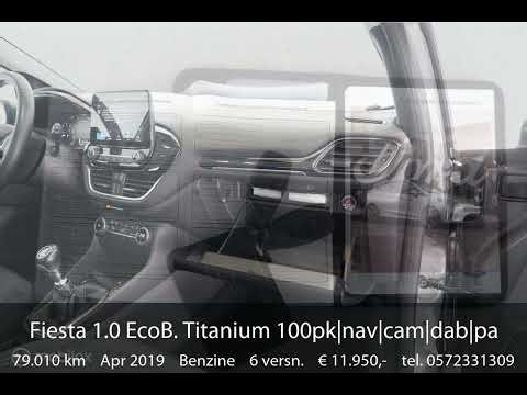 Ford Fiesta 1.0 EcoB. Titanium 100pk|nav|cam|dab|parkassist|lmv16