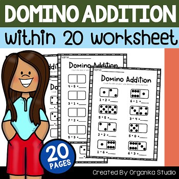 Domino Addition to 20 | Domino Addition Up to 20 Worksheets
