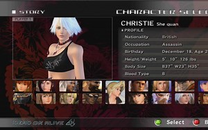 《死或生4》故事模式 克里斯蒂（Christie）剧情