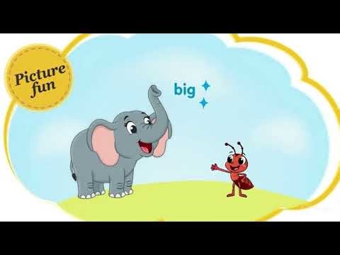 Big vs Small | Fun Size Learning Video for Beginners