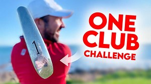 12K views · 177 reactions | What Can I Score Using ONLY a ONE IRON?? (One Club Challenge) | Peter Finch Golf | Facebook