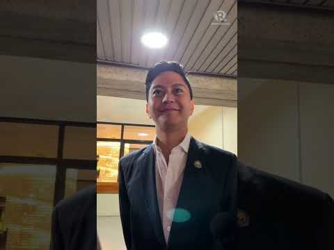 Sandro Marcos 'agrees' House doesn't have credibility to probe flood control projects