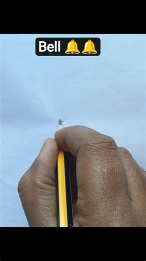 Bell 🔔🔔 drawing.very easy drawing.bell drawing short video.trending shorts.