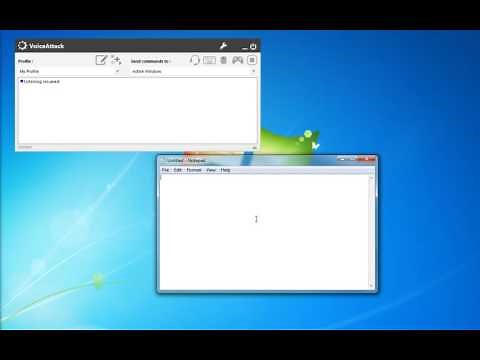 VoiceAttack Tutorial Part 3 - Multiple Options in Audible Commands