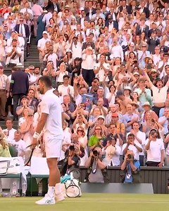 Novak Djokovic did the "Pump It Up" dance with his son after his Wimbledon quarterfinal win ❤️🕺 | SportsCenter