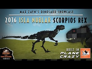 Jurassic World E-750/Scorpios Rex in Plane Crazy!