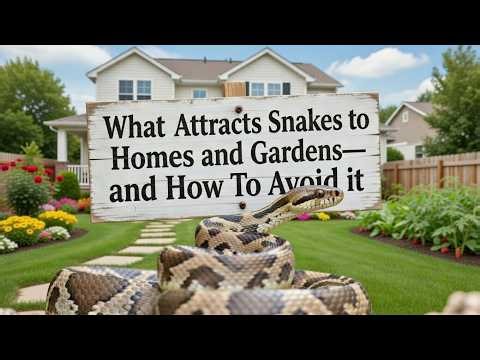 What Attracts Snakes to Homes and Gardens—and How To Avoid it