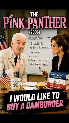 I Would Like to Buy a Damburger | The Pink Panther (2006) #shorts #movie