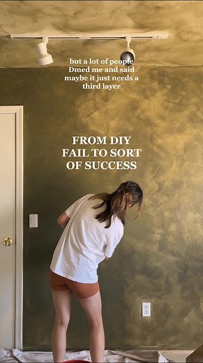 Faux Limewash Office Makeover: Transforming with Dark Green