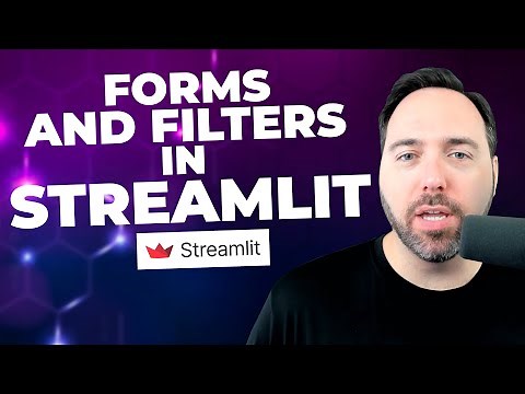 Forms and Filters in Streamlit