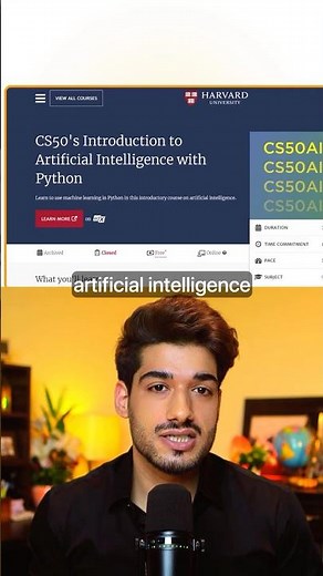 Harvard and Stanford's AI Courses – 100% Free! ✅