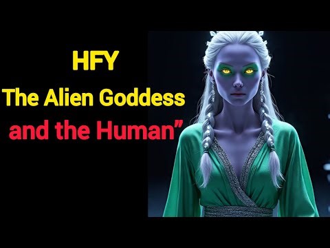 No One Dared to Love the Alien Goddess—Until a Human Did | HFY Romance Story”