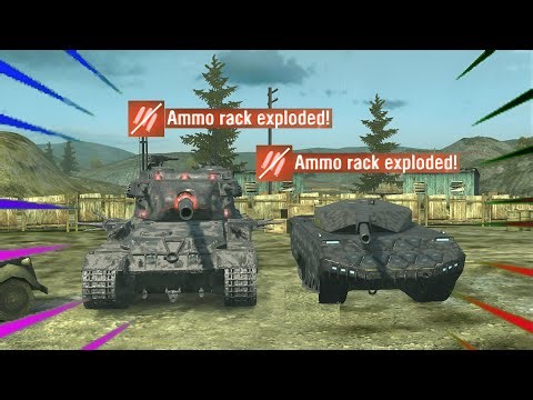 Ammo rack Compilation with Different Tanks (Part 27) - WOT B
