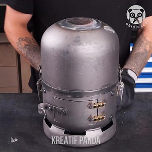 Panggangan Keren dari Tabung Propana | Panda Centil