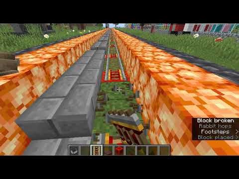 upgrading all train lines with powered rails - minecraft