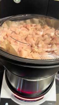 Classic chicken fricassee from the Cookit