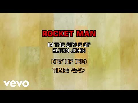 Elton John - Rocket Man (Karaoke)