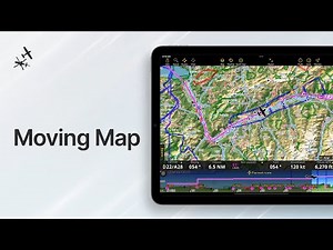 Discover the Moving Map in Air Navigation Pro!