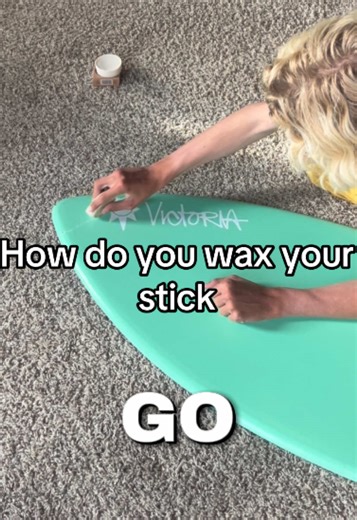 This is how I wax my board, how do you wax yours #skimboarding #surf #passion #fun #lifestyle