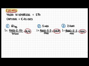 Interesse: cos’è? Come si calcola? Come usare le formule inverse?