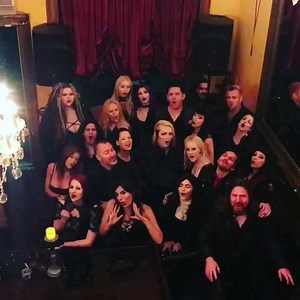 Another wild evening in Beverly Hills with Famous Vampire Father Sebastian and friends Howling at the 🌙 Moon! Vampire Lounge & Tasting Room | VAMPIRE.COM