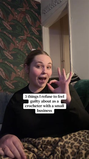 Three non negotiables as a small crochet business that I learnt the hard way my first year having my small business! #crochet #crochettok #smallbusiness #passion #hobbies