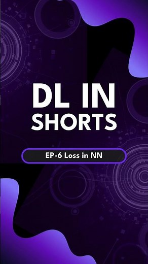 DL in Shorts | Ep-6 Loss in Neural Networks