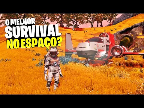 O MELHOR JOGO de "SOBREVIVÊNCIA E EXPLORAÇÃO ESPACIAL"? CAÍMOS EM UM PLANETA HOSTIL! - No Man's Sky