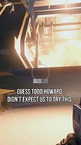 Guess Todd Howard didn't expect us to try this 😮 #Starfield | Apex Gaming