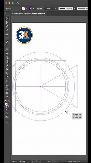 Adobe Illustrator Me WiFi Icon Kaise Banaye | Easy Icon Design