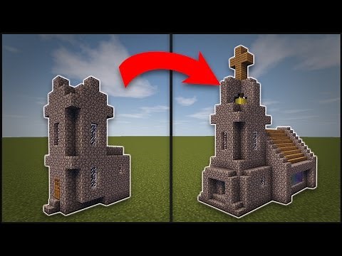 Minecraft: How To Remodel A Village Church