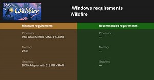 Wildfire System Requirements — Can I Run Wildfire on My PC?