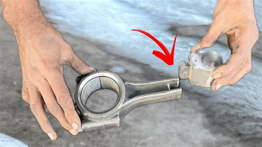 7.1K views · 76 reactions | The lathe engineer taught the best solution to fix a broken con rod stick in the future | Videos live 6 | Facebook