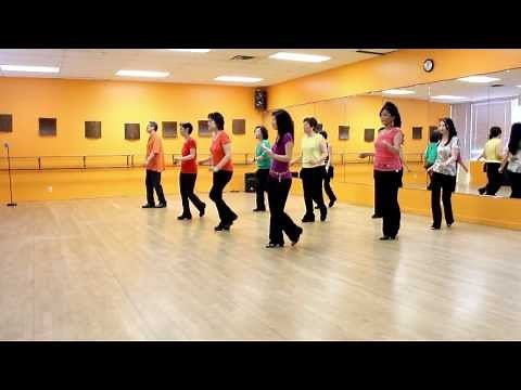 Burning Blue - Line Dance (Dance & Teach in English & 中文)