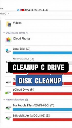 How to Cleanup C Drive easily 🖥️