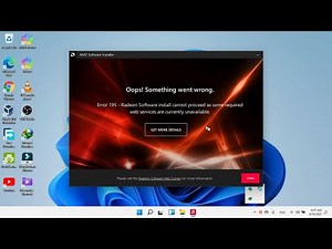 Error 195 Radeon Install Software (SOLUSI)