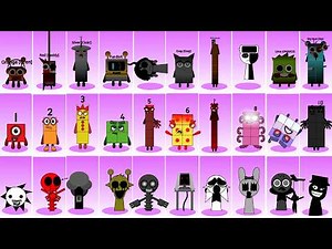 Mashup: Angryblocks Band Remastered (1-10) vs Incredibox Sprunki ‪@NumberblocksJolly‬