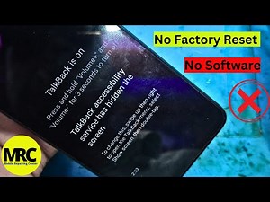 TalkBack Accessibility Service Has Hidden The Screen | TalkBack is On