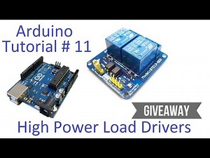 Arduino #11 - High Current and Voltage Loads Tutorial - Transistors and Relays Video Lecture | Drones for Beginners: How to make Arduino Drones - Electronics and Communication Engineering (ECE)